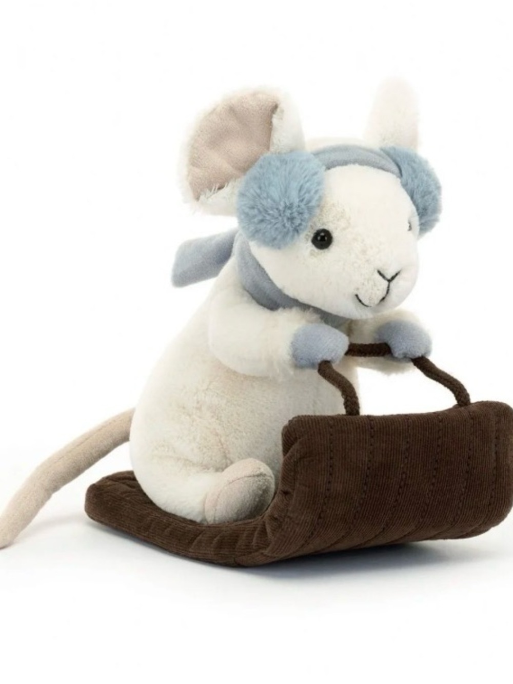 JellyCat Merry Mouse Sleighing Plush